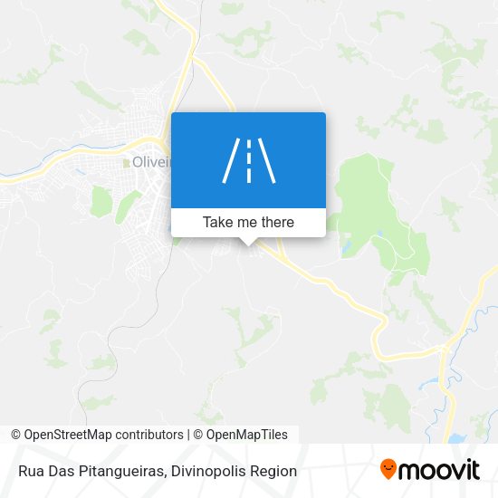 Rua Das Pitangueiras map