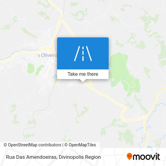 Rua Das Amendoeiras map
