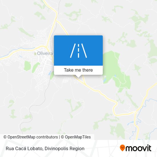 Rua Cacá Lobato map