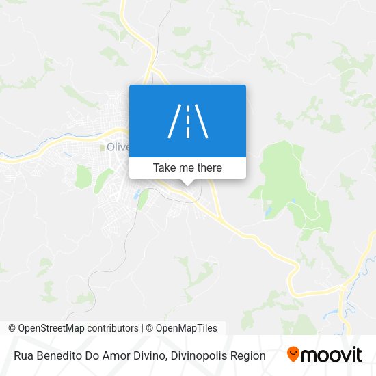 Rua Benedito Do Amor Divino map