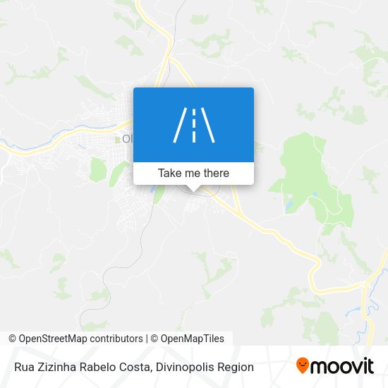 Rua Zizinha Rabelo Costa map