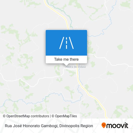 Rua José Honorato Gambogi map