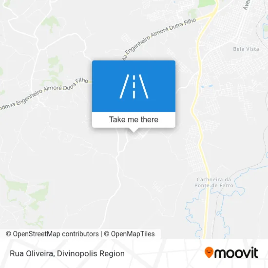 Rua Oliveira map