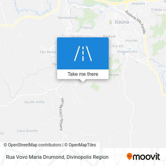 Rua Vovo Maria Drumond map