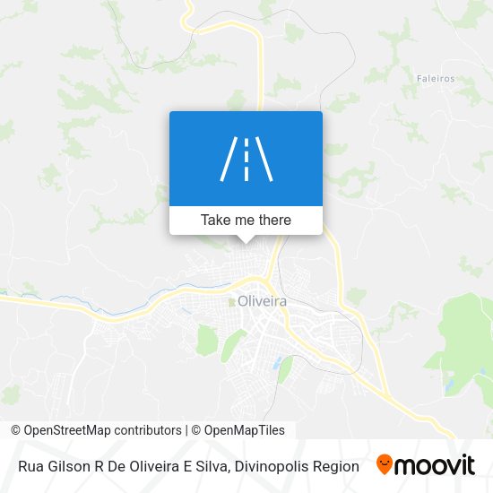 Rua Gilson R De Oliveira E Silva map