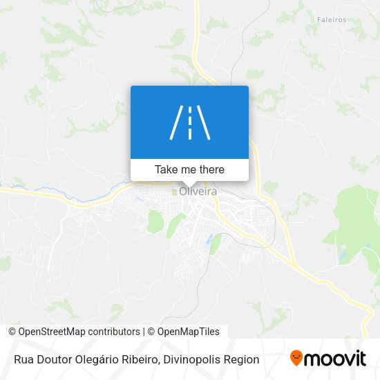 Rua Doutor Olegário Ribeiro map