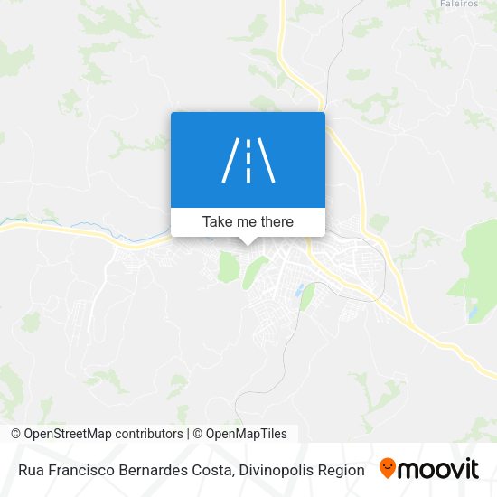 Rua Francisco Bernardes Costa map