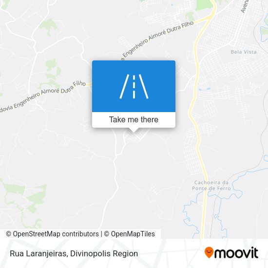 Rua Laranjeiras map