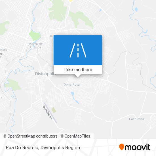 Rua Do Recreio map