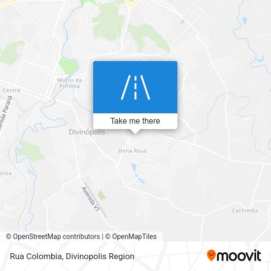 Rua Colombia map