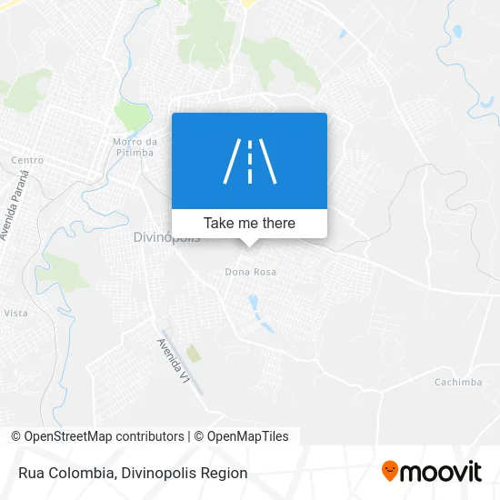 Rua Colombia map