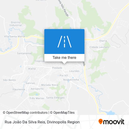 Rua João Da Silva Reis map