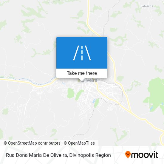 Rua Dona Maria De Oliveira map