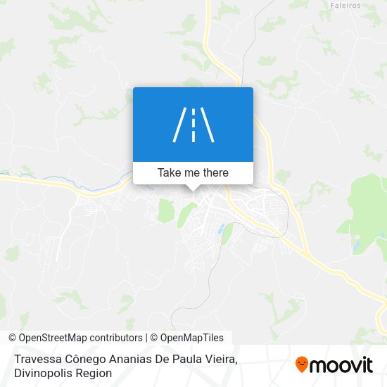 Travessa Cônego Ananias De Paula Vieira map