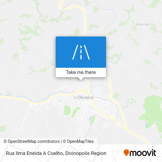 Rua Ilma Eneida A Coelho map