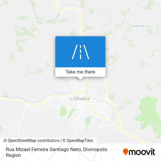 Rua Mizael Ferreira Santiago Neto map