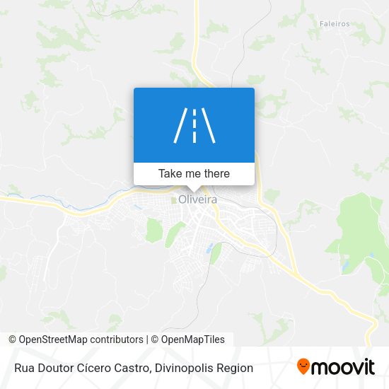 Rua Doutor Cícero Castro map