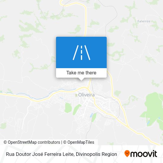 Rua Doutor José Ferreira Leite map