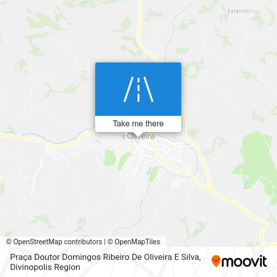 Praça Doutor Domingos Ribeiro De Oliveira E Silva map