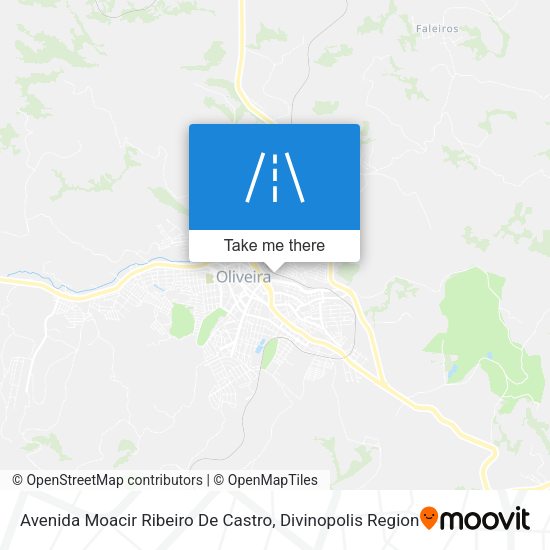 Avenida Moacir Ribeiro De Castro map