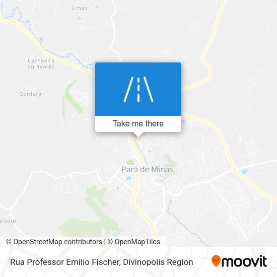 Rua Professor Emilio Fischer map