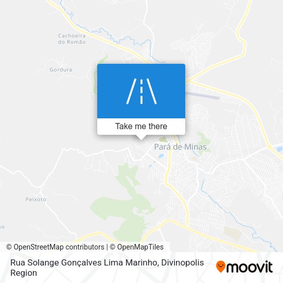 Rua Solange Gonçalves Lima Marinho map
