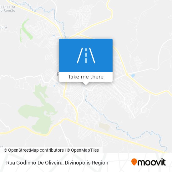 Mapa Rua Godinho De Oliveira