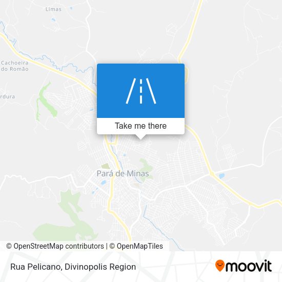 Rua Pelicano map