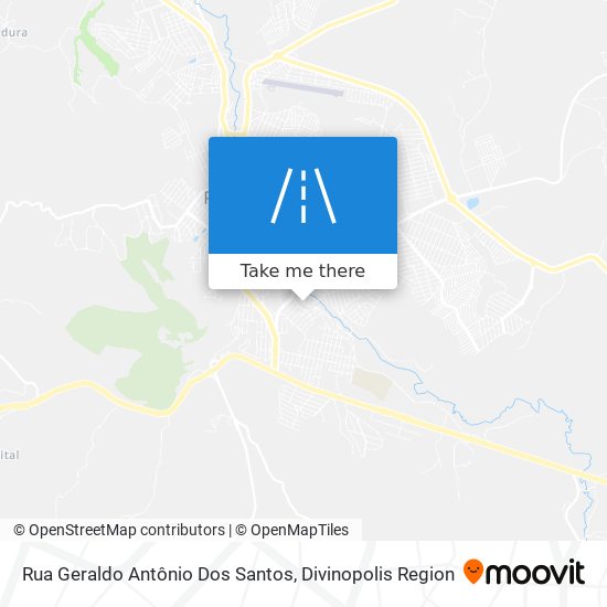 Rua Geraldo Antônio Dos Santos map