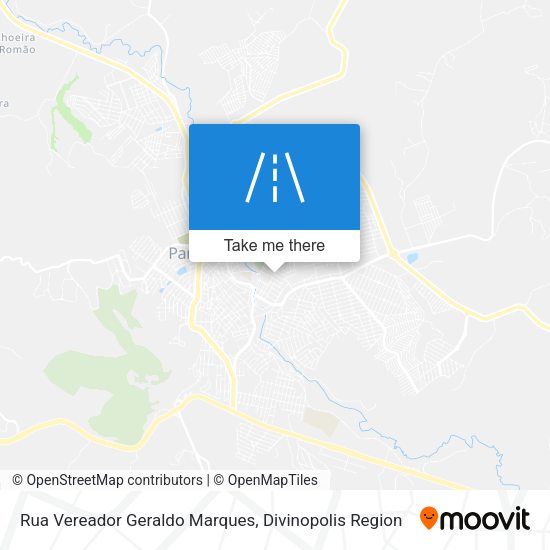 Rua Vereador Geraldo Marques map