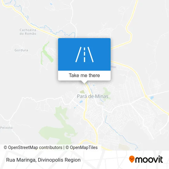 Rua Maringa map
