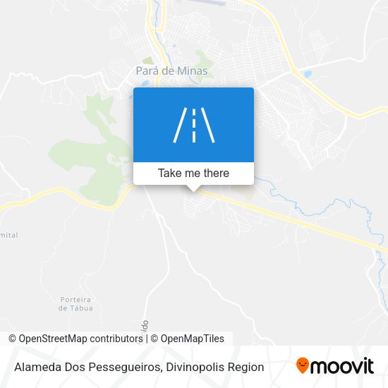 Alameda Dos Pessegueiros map