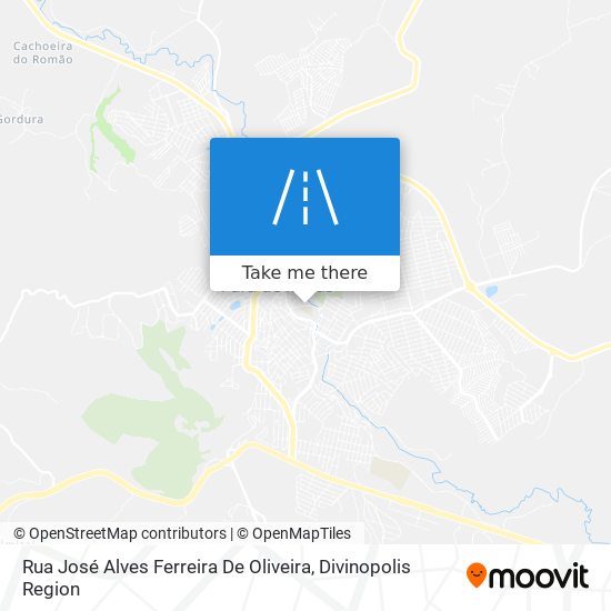 Rua José Alves Ferreira De Oliveira map