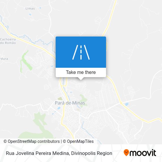 Rua Jovelina Pereira Medina map