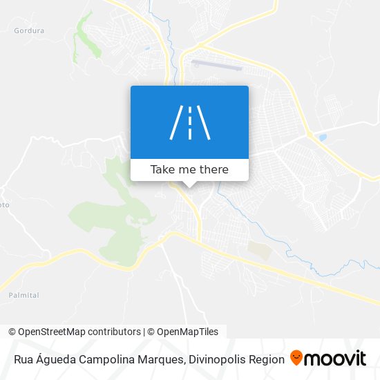 Mapa Rua Águeda Campolina Marques