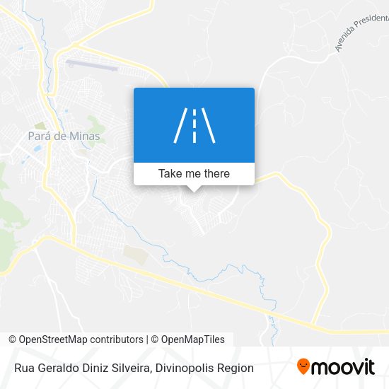 Rua Geraldo Diniz Silveira map