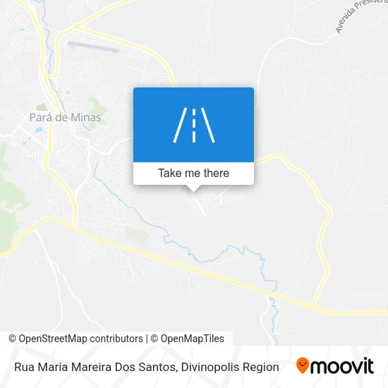 Rua Maria Mareira Dos Santos map