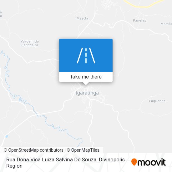 Rua Dona Vica Luiza Salvina De Souza map