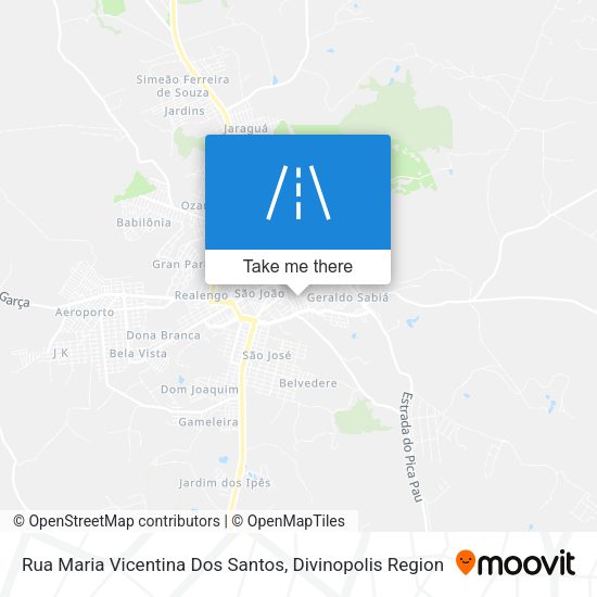 Rua Maria Vicentina Dos Santos map