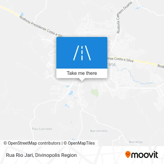 Rua Rio Jari map