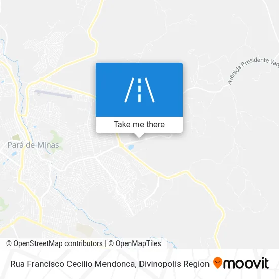 Rua Francisco Cecilio Mendonca map