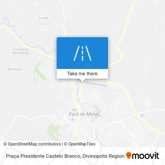 Praça Presidente Castelo Branco map