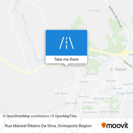 Rua Manoel Ribeiro Da Silva map
