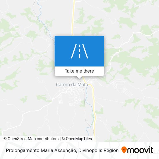 Prolongamento Maria Assunção map