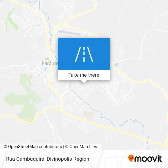 Rua Cambuquira map