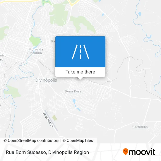 Rua Bom Sucesso map