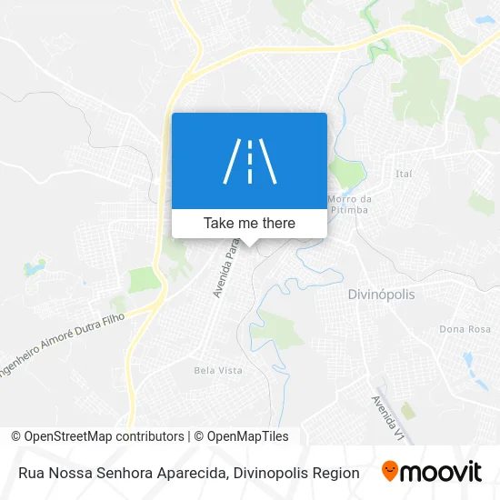 Rua Nossa Senhora Aparecida map