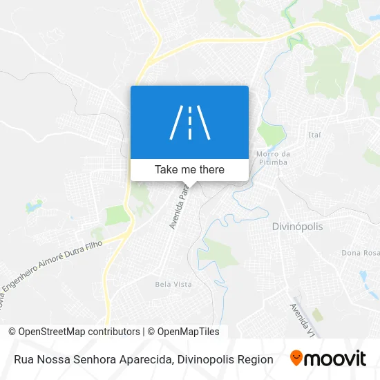 Rua Nossa Senhora Aparecida map