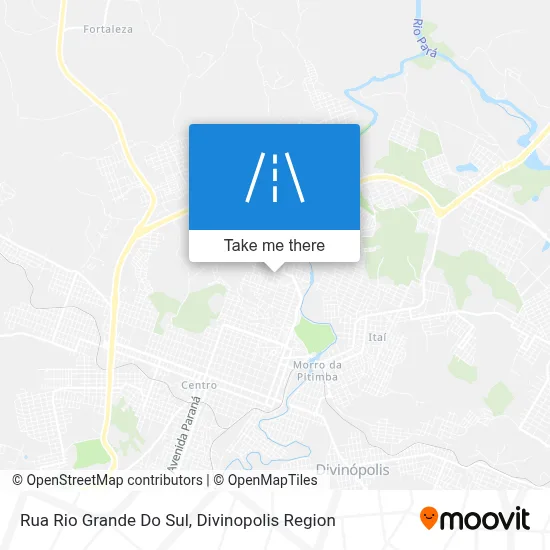 Rua Rio Grande Do Sul map