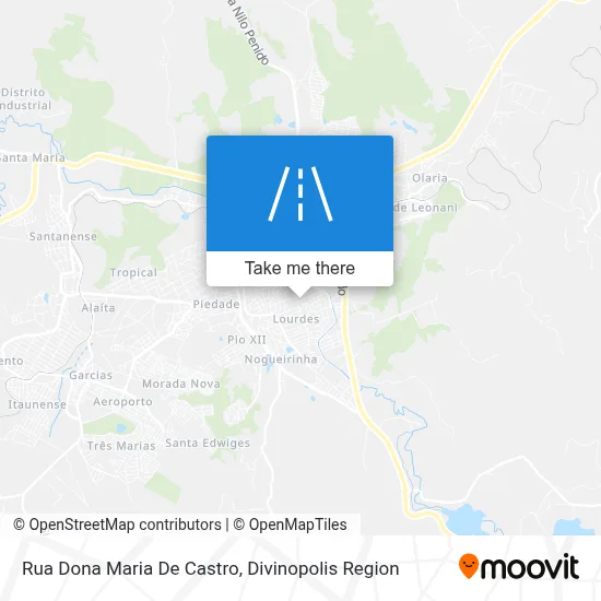 Rua Dona Maria De Castro map
